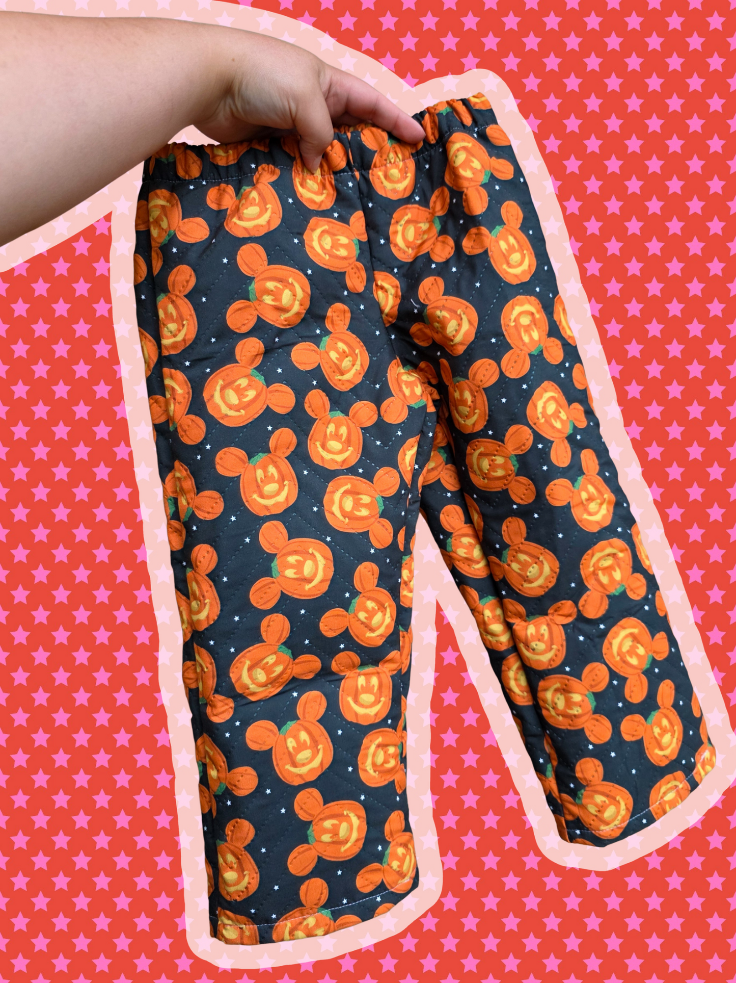 RTS 3T PUMPKIN FAUX QUILT