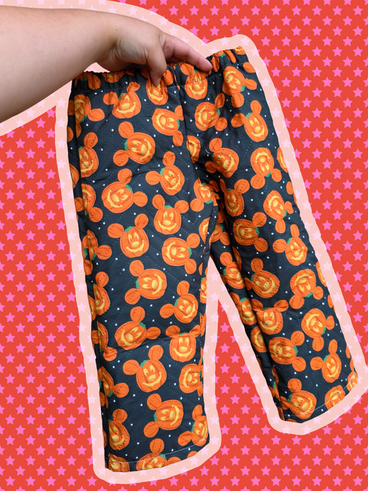 RTS 3T PUMPKIN FAUX QUILT