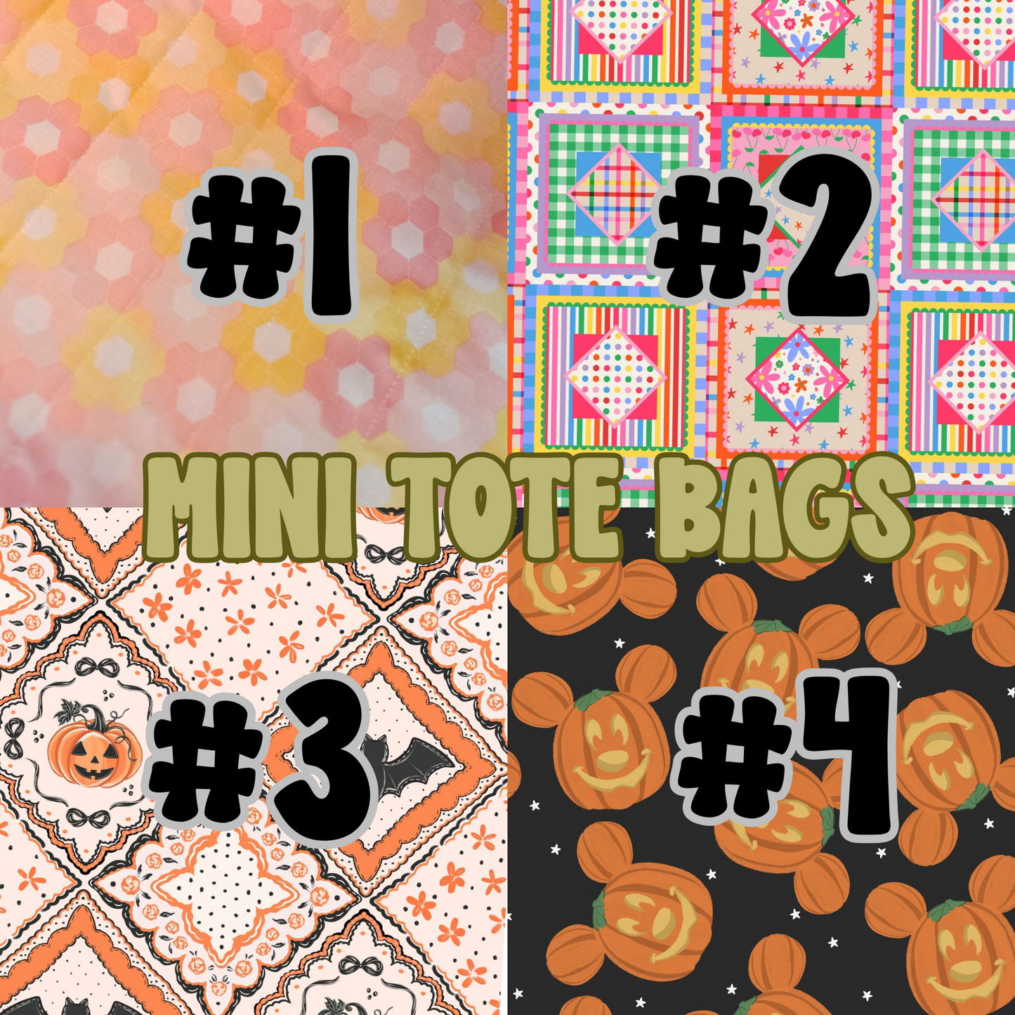 Mini Tote Bags