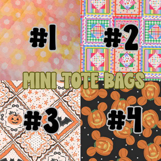 Mini Tote Bags
